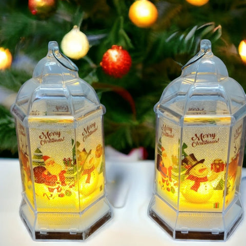 LED Christmas Hanging Mini Lanterns