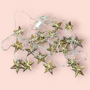 Christmas Golden Star LED String Light