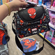 Smiggle Black Spider-Man Double Decker Lunch Bag