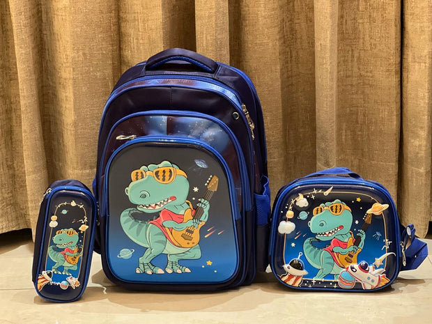 School  Bag Combos With Pencil Pouch and Lunch Bag-18 Inches