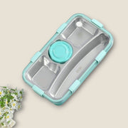 Stainless steel Feast 4 Grid Bento lunch Box