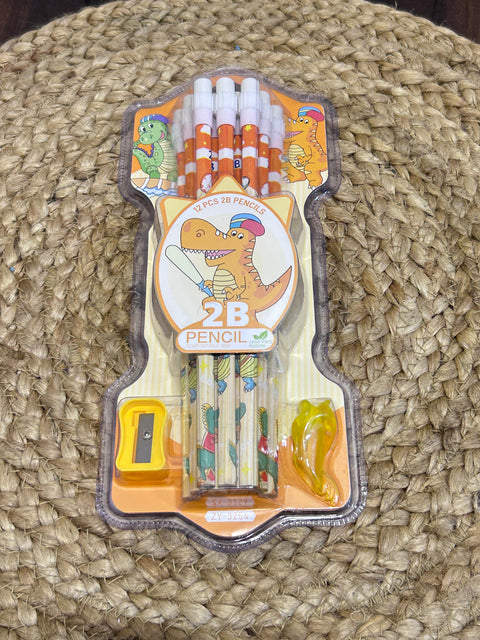 Dino Pencils - 2B