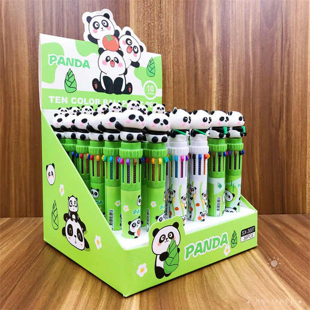 10 in 1 Panda Pen Set - The Write Stuff