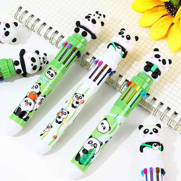 10 in 1 Panda Pen Set - The Write Stuff