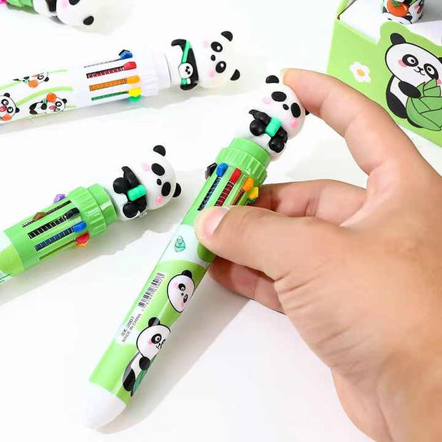 10 in 1 Panda Pen Set - The Write Stuff