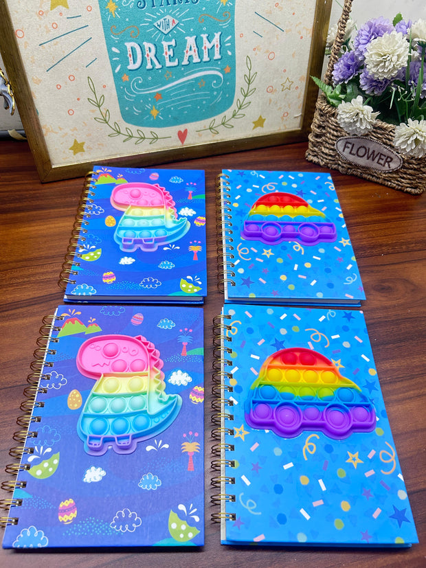 POP IT DIARY DINO & CAR - The Write Stuff