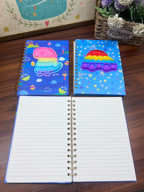 POP IT DIARY DINO & CAR - The Write Stuff