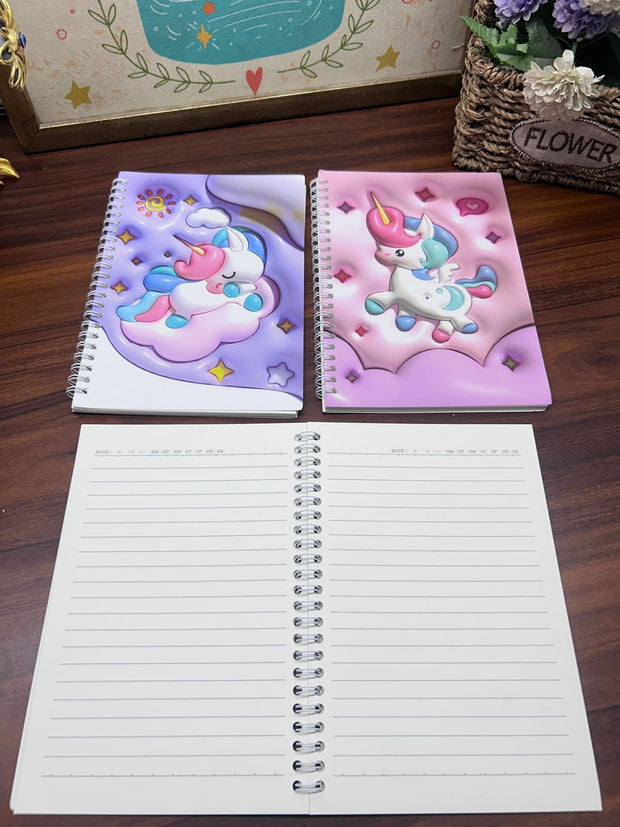 3D DIARY SUMMER UNICORN - The Write Stuff
