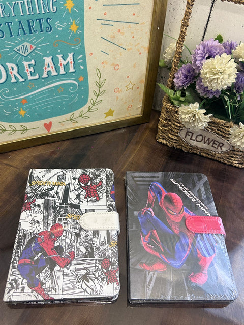 Spiderman Magnetic Notepad Diary - The Write Stuff