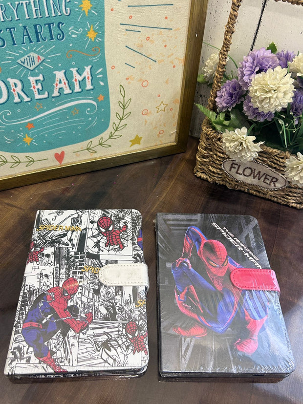 Spiderman Magnetic Notepad Diary