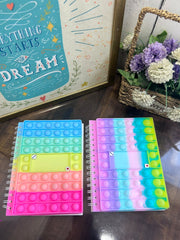 Pop It A5 Notepad Dairy With Game