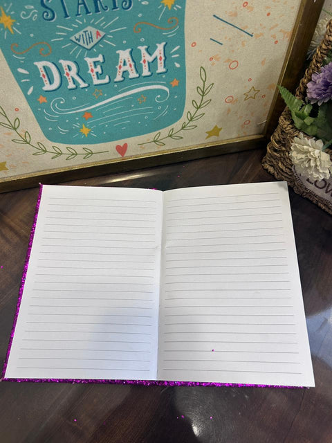 Love Glitter A5 Notepad Diary - The Write Stuff