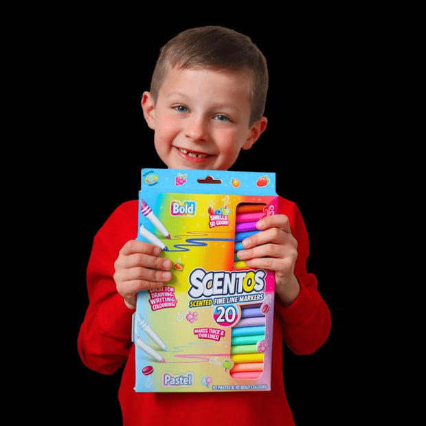 Scentos Fine Line Markers (Pack Of 20) - The Write Stuff