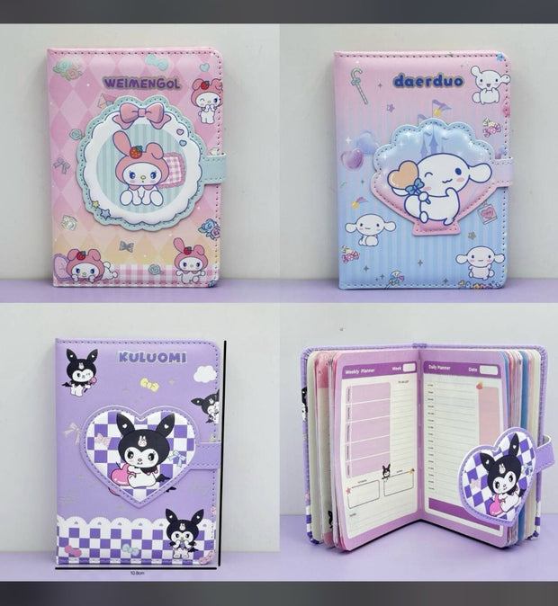 Sanrio Cute A5 Color Paper Diary