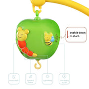 Little Bee Musical Mobile for Baby Crib – Colorful Hanging Toys with Music - The Write Stuff