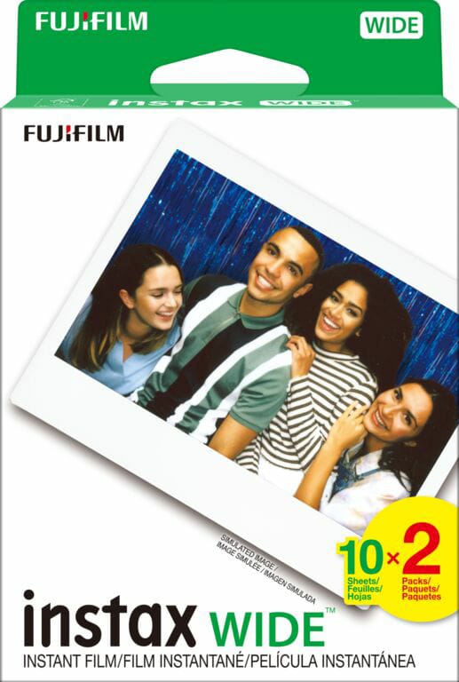 Instax wide film - 20 sheets - The Write Stuff