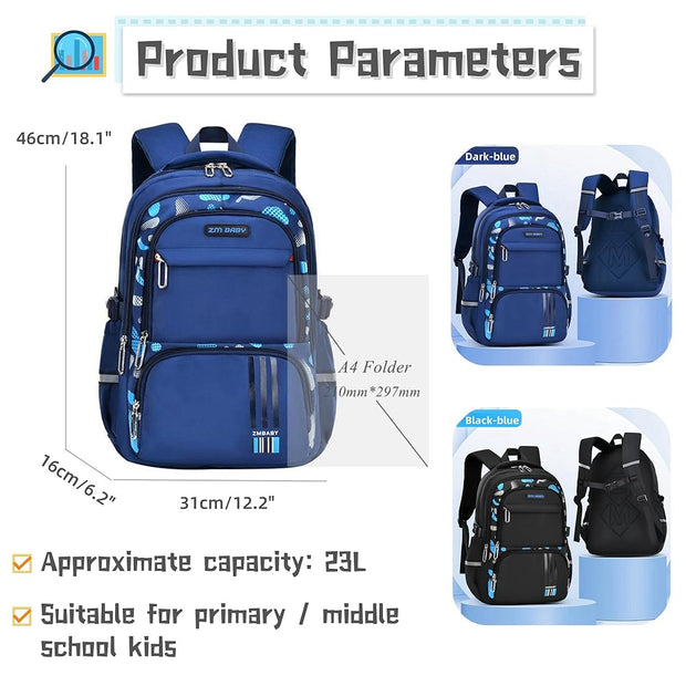 Multiple Pockets Large Capacity Backpack
