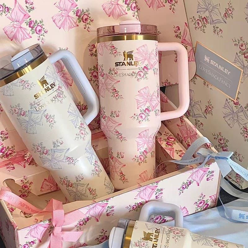 Stanley x LoveShackFancy Floral Tumbler – 40oz Limited Edition