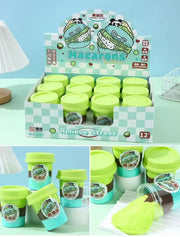 Hot Spring Milk and Macron Slime – Cherry & Cream and Macaron - The Write Stuff