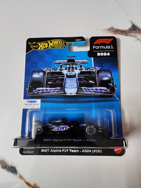 Hot wheels Premium 2025 | BWT Alpine F1® Team - A524 (#10) | FORMULA 1 | HRV11 - The Write Stuff