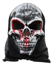 Halloween Skull Face Mask with Hood – Scary Horror Costume & Party Décor