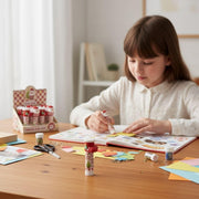 Christmas Glue Stick – Santa & Reindeer | Cute Holiday Craft Glue for Kids & DIY Projects