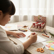 Christmas Glue Stick – Santa & Reindeer | Cute Holiday Craft Glue for Kids & DIY Projects