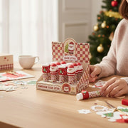 Christmas Glue Stick – Santa & Reindeer | Cute Holiday Craft Glue for Kids & DIY Projects