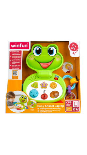 Winfun Busy Animal Laptop Froggy