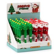 Santa & Christmas Tree Shaped Gel Pen