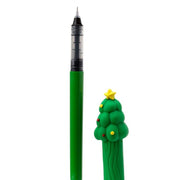 Santa & Christmas Tree Shaped Gel Pen