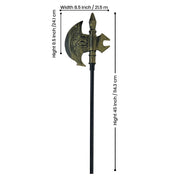 Halloween Battle Axe Prop – Warrior / Viking Costume Accessory - The Write Stuff