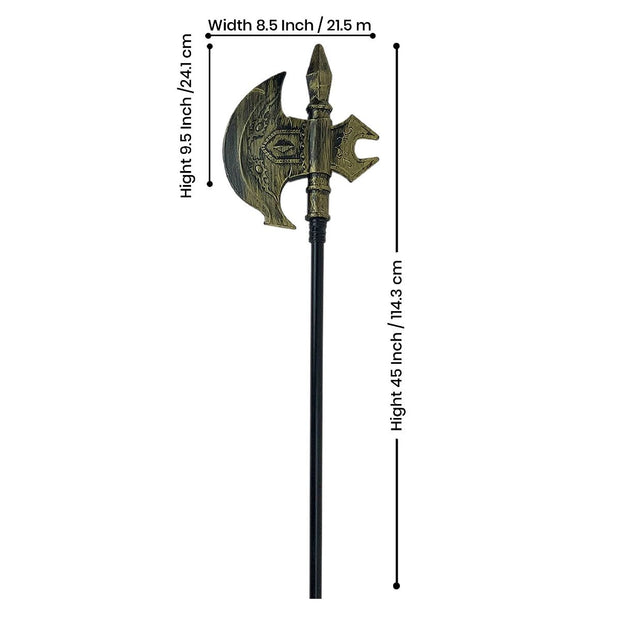 Halloween Battle Axe Prop – Warrior / Viking Costume Accessory - The Write Stuff