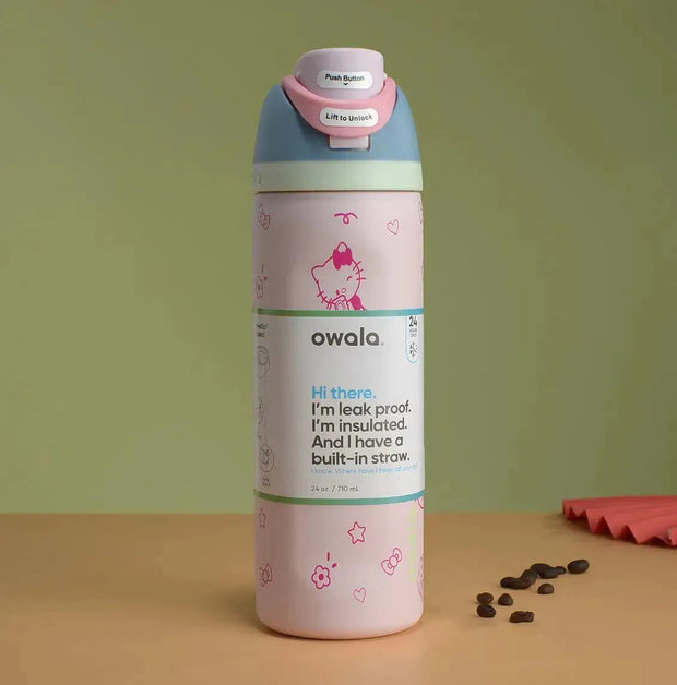 Owala FreeSip Insulated Water Bottle - 24oz - The Write Stuff