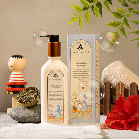 Baby Forest Nikhrae Kesh Baby Shampoo - 200 ml - The Write Stuff