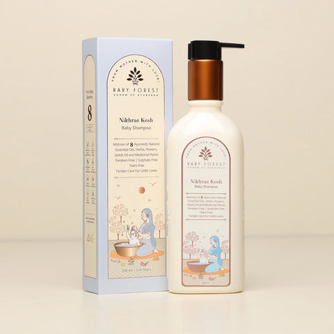 Baby Forest Nikhrae Kesh Baby Shampoo - 200 ml - The Write Stuff