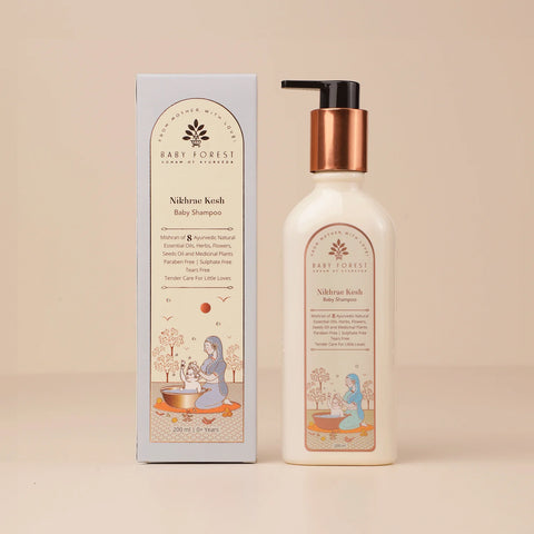 Baby Forest Nikhrae Kesh Baby Shampoo - 200 ml - The Write Stuff