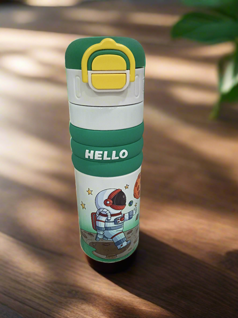 Character Bottle - Dual Cap Stainless Steel – 520ML - The Write Stuff