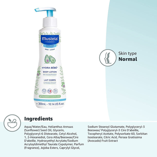 mustela hydra bebe  body lotion 300ml - The Write Stuff