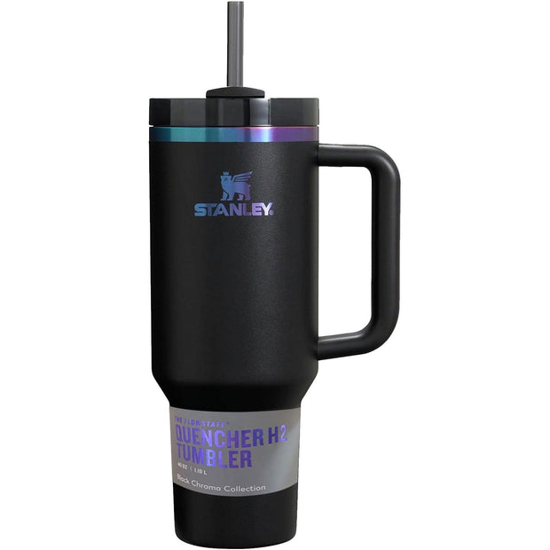 Stanley Black Chroma - Quencher H2.0 Flow State Tumbler | 40 OZ - The Write Stuff