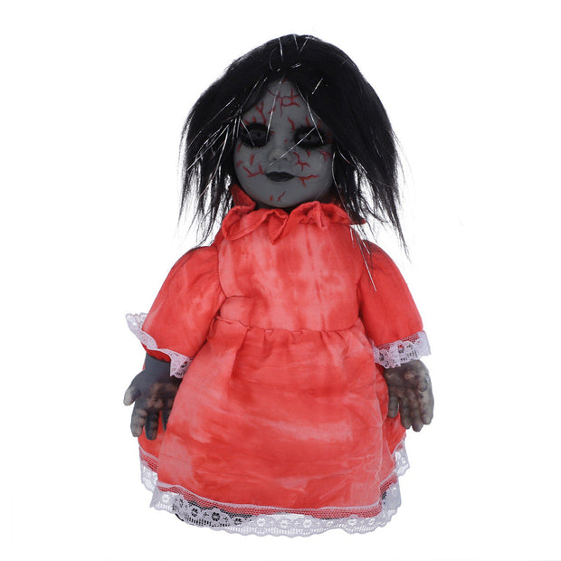 Halloween Haunted Walking Doll with Sound - The Write Stuff