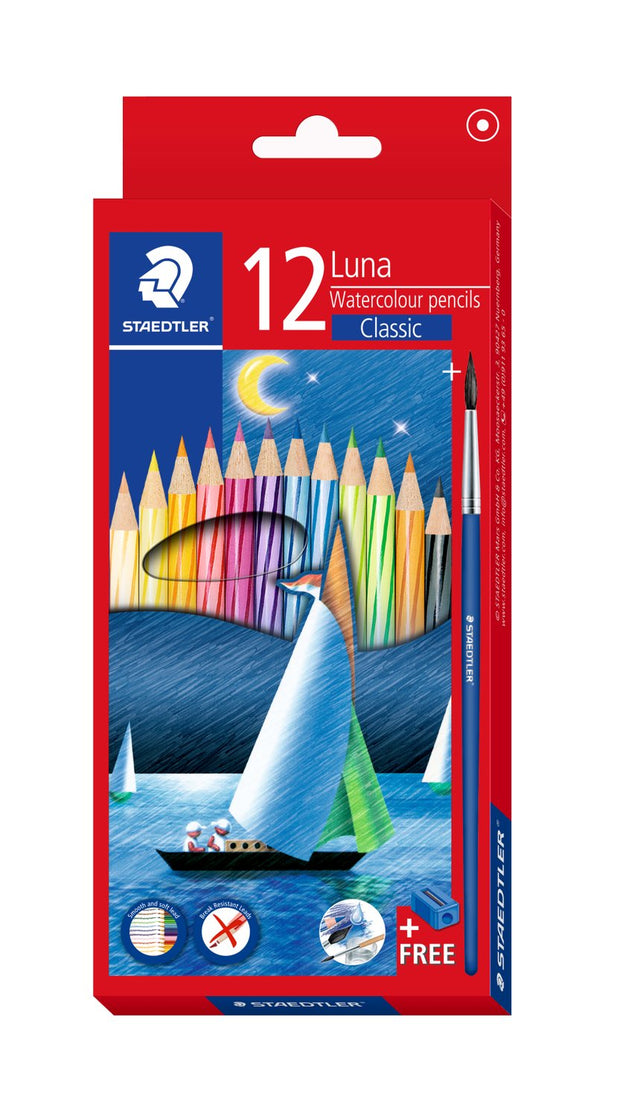 Staedtler Luna Classic Watercolor Pencil Pack of 12