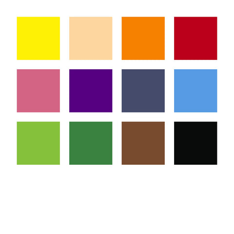 Staedtler- Wax Twister Colours- 12 count