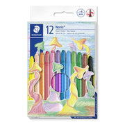 Staedtler- Wax Twister Colours- 12 count