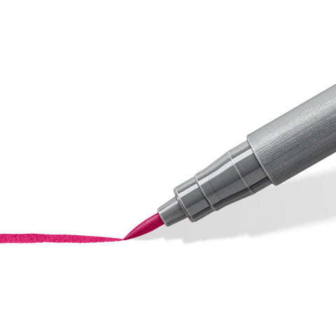 Staedtler- Pigment Brush Pen - 6 Count ( Greys & Caramels )
