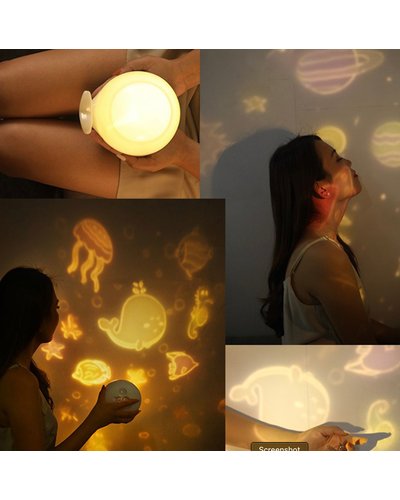 Whale Projector LED Night Light - The Write Stuff