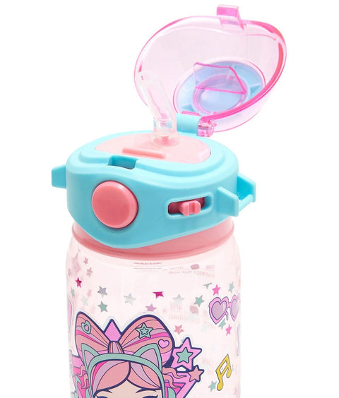 Holographic Sipper water Bottle - Girls Print