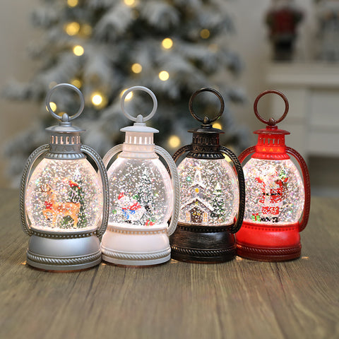 Christmas Mini Lantern With LED Light