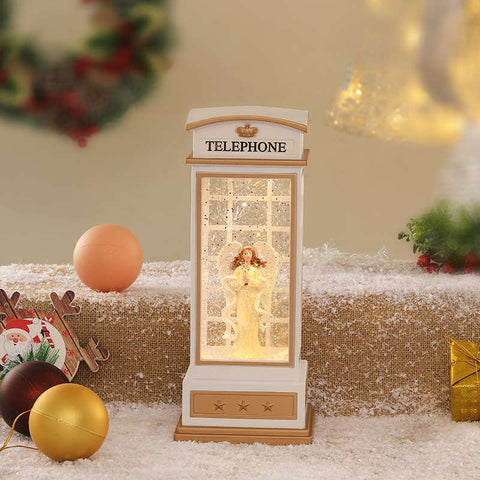 Telephone Booth Christmas Lantern