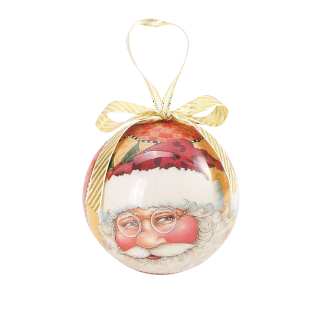 Christmas Tree Decoration Santa Hanging Balls- Set of 14